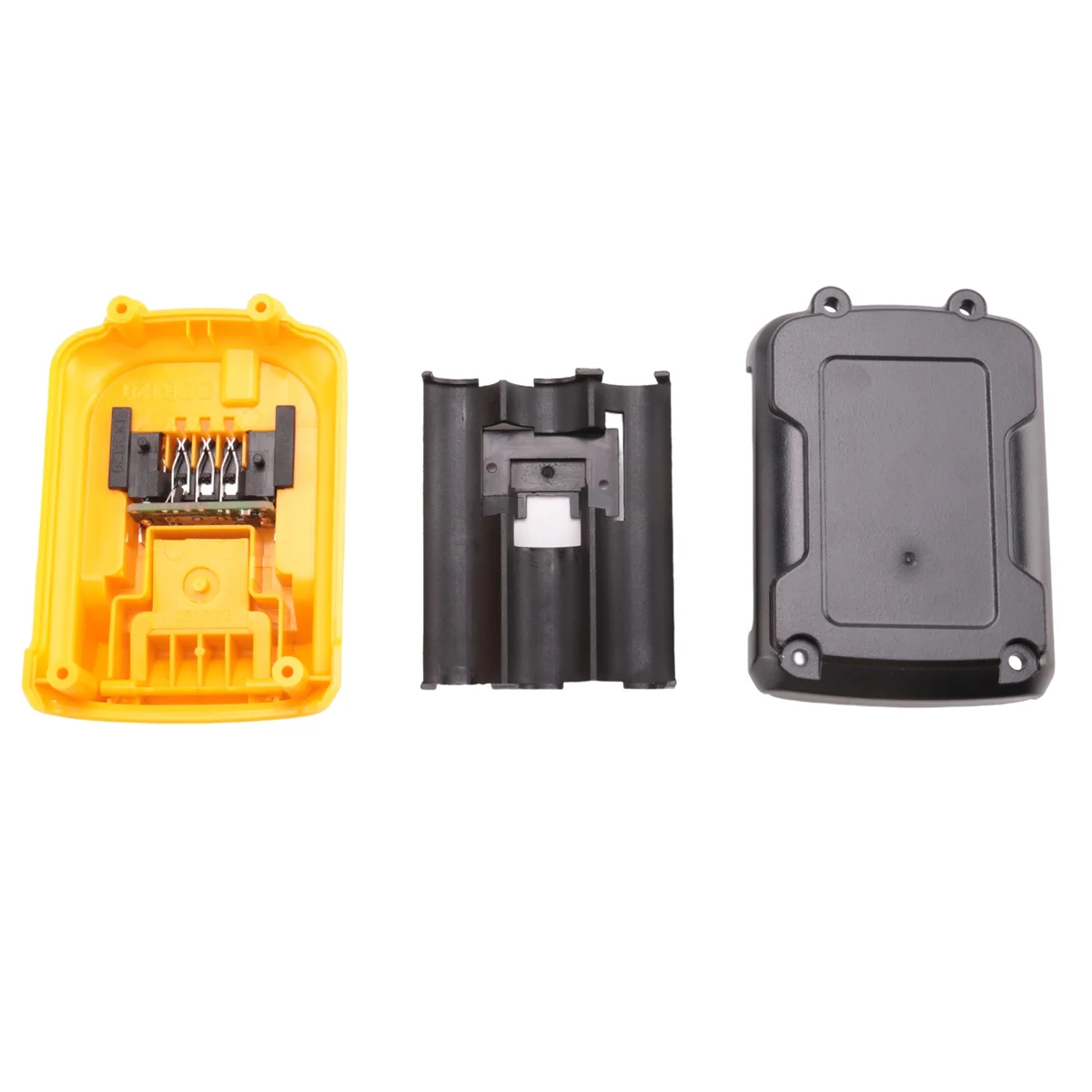 DCB120 batteria custodia in plastica PCB circuito di protezione di ricarica per batteria agli ioni di litio DeWalt 10.8V 12V Dcb125 Dcb127