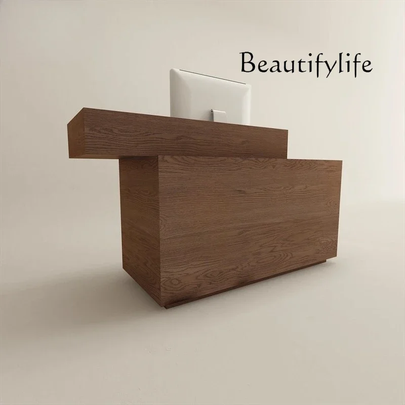 

new Company Front Desk Clothing Store Cashier Shop Milk Tea Shop Dance Studio Institution Rong Shop Bar Table