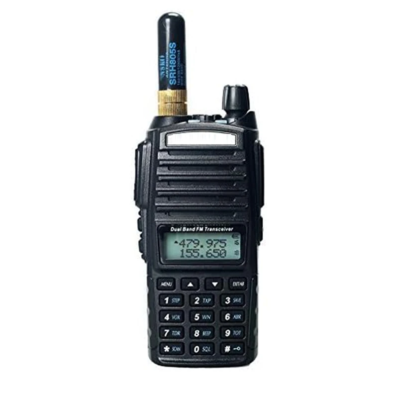 2 sztuki SRH805S SMA-F dwupasmowa antena żeńskie dla GT-3 UV-5R radia BF-888S