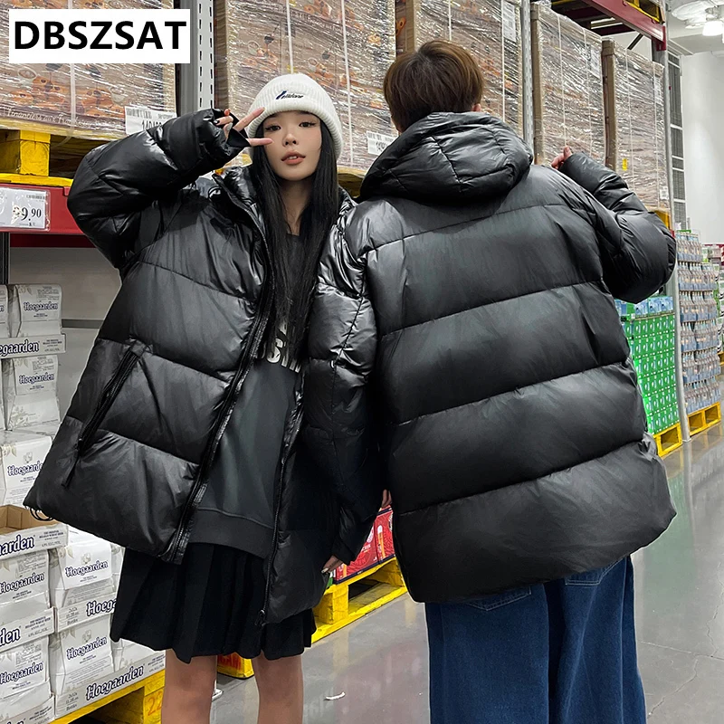 2025 Men  Jacket Winter Down Coat Brand Thick Warm Winter Jacket Men 90% White Goose Down Shiny Down Jacket Men Wear