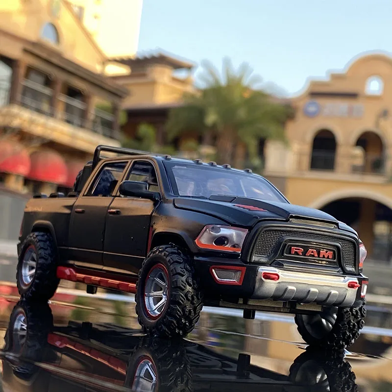 

1:32 Dodge RAM TXR Pickup Alloy Car Model Diecasts & Toy Metal Off-road Vehicles Car Model Simulation Sound and Light Kids Gifts