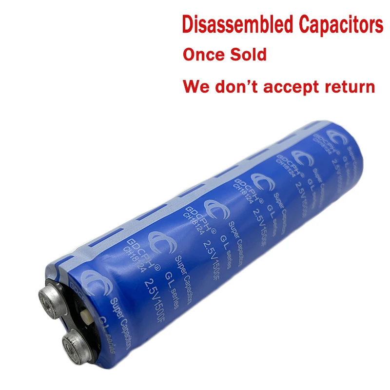 GDCPH 2.5V1500F Super Capacitor High Current Supercapacitor Can be Used To 15V250F Automotive Rectifier Module