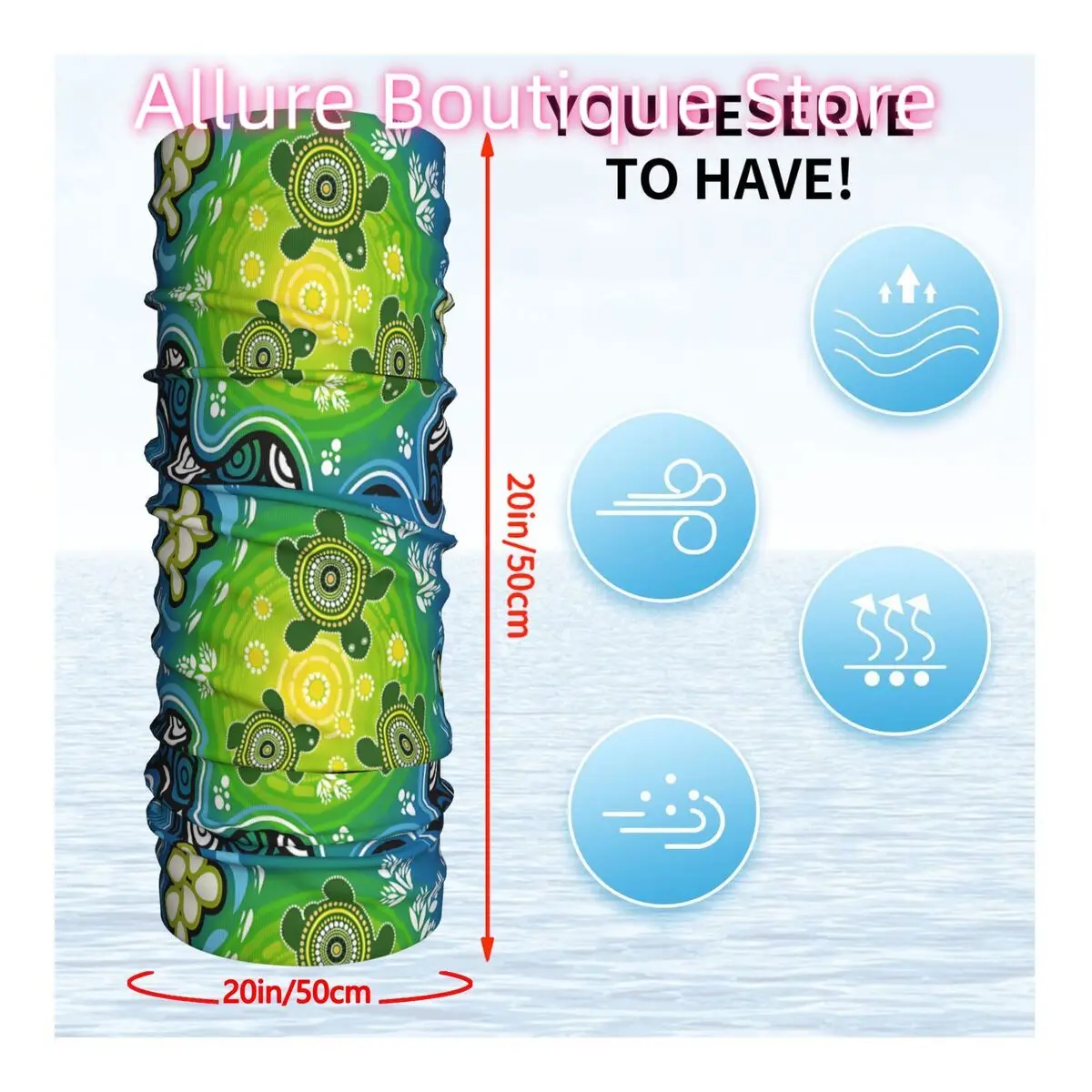 النقاط الفن باندانا الرقبة وشاح أبيض متعدد الاستخدام أغطية الرأس الصيد للجنسين الكبار الشتاء