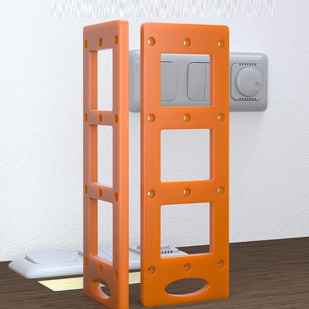 70x70mm Cutting Size Back Box Cutting Template 86 Type Box Hole Opener Tool Electrical Plug Stencil Tool Box Hole Opener