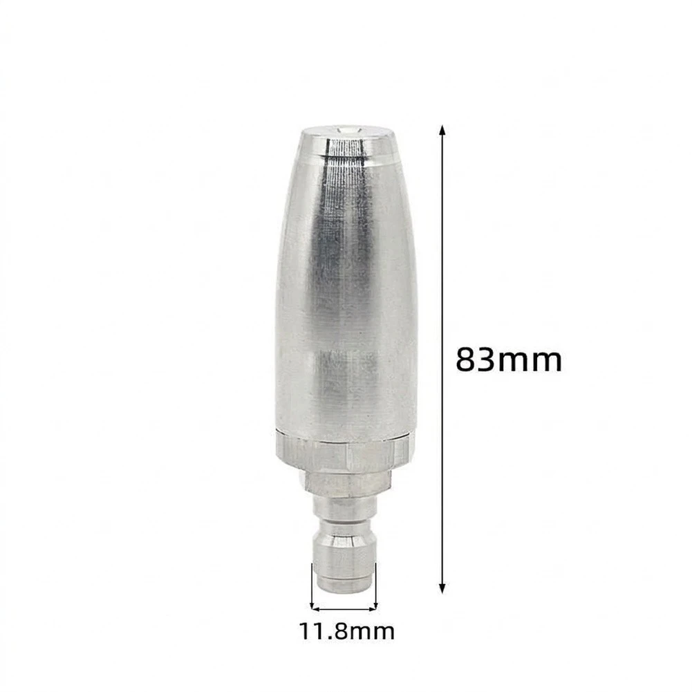 360 Degree Rotating Turbo Nozzle for Pressure Washer Stainless Steel Construction 3.0 GPM 3600 PSI Performance