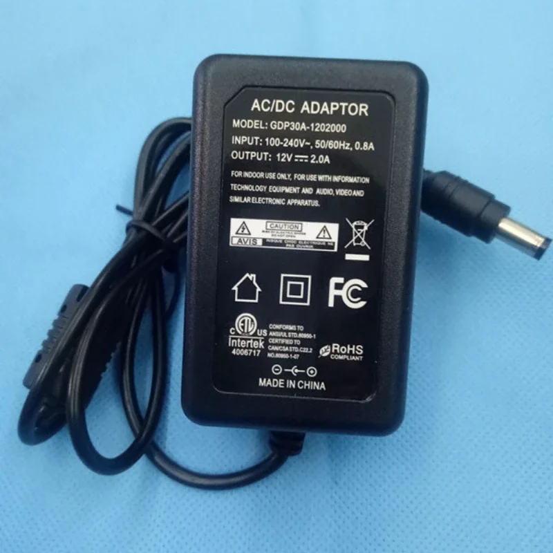 Suitable for Yamaha PSR-38 PSR-55 PSR-170 Electric Piano 12V 2.0A Power Adapter GDP30A-12000