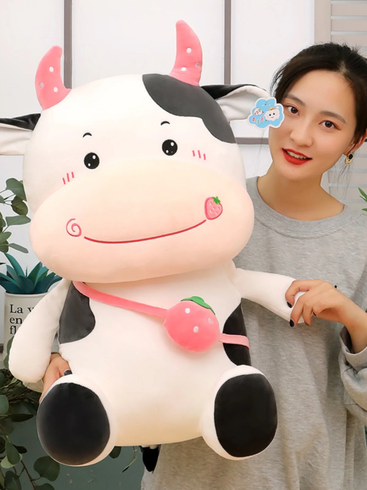 

Очаровательная игрушка Zodiac Bull Plu 1961 года, мягкая кукла, фруктовый персонаж, детский подарок, оригинальная версия игрушки из Пекина для всех возрастов