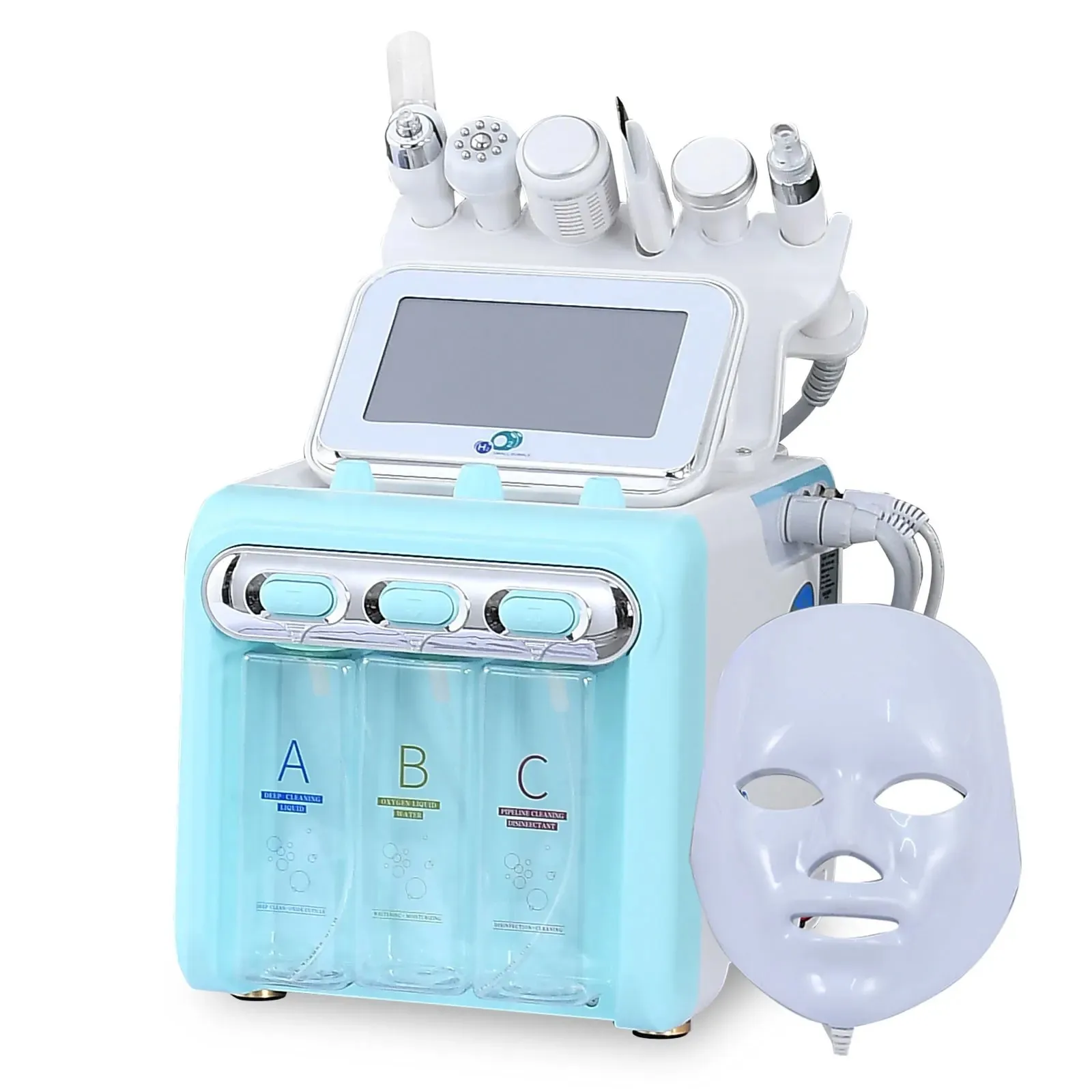 

Hydro Water Jet Peel Hydrodermabrasion Machine 7 in 1 Facial Dermabrasion Hydra Skin Whitening Device Facial Skin Care Machine