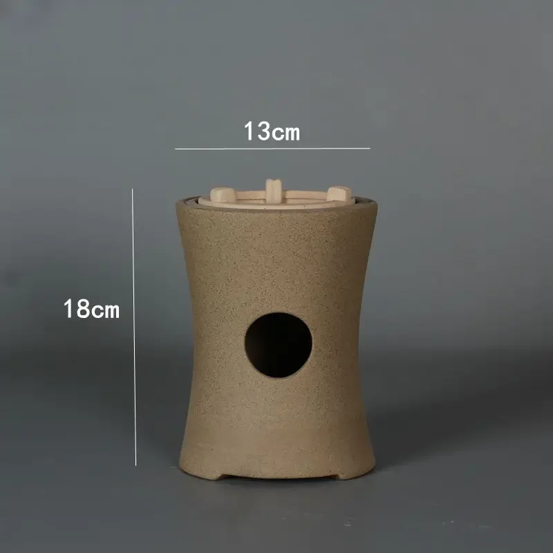 Liter fire teapot warmer Alcohol tea stove Portable Ceramic charcoal burner Kung fu tea Stove High temperature Clay Tea pot set