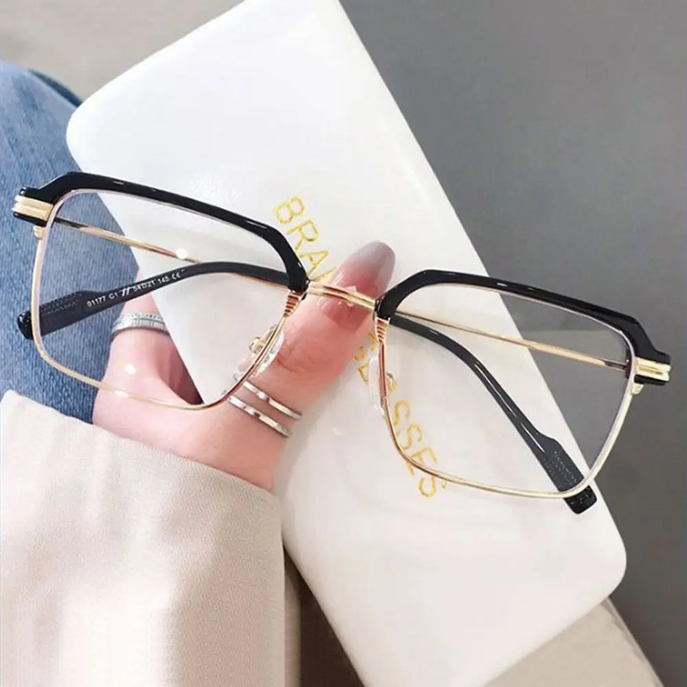 

Anti-Blue Light Glasses Women Men Oversized Optical Frame Eye Protection Ultra Light Eyeglasses Office Computer Goggles