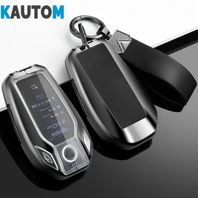 Car Touch Screen Key Case Use For Bmw Lcd 5 Series 535le New X5 7-Series 730li 740 6 Series-Gt