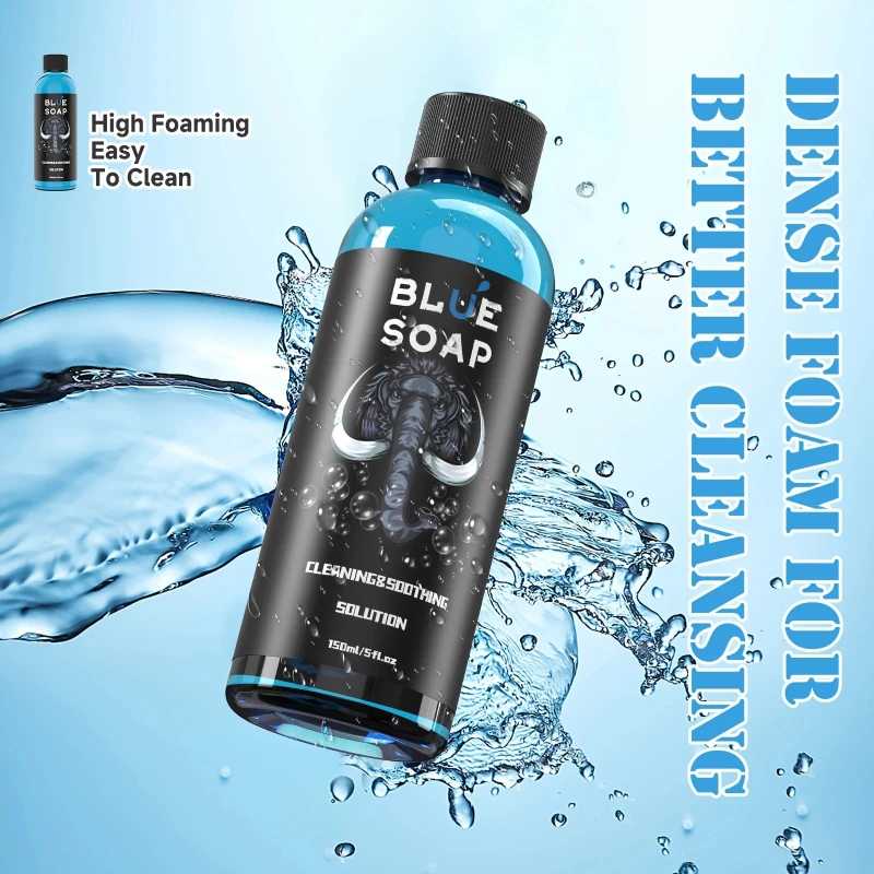 150ml Concentrating Tattoo Blue Soap Soothing Soap Aftercare Solution Liquid Avoiding Skin Irritation Tattoo Studio Supply view 2