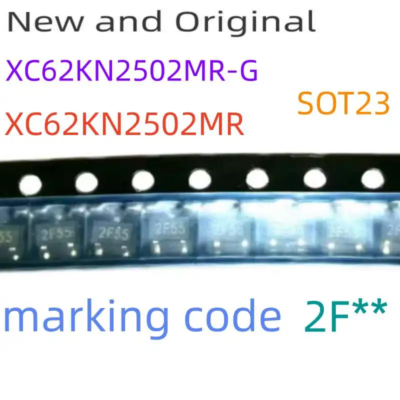 

Xc62Kn2502Mr Fixed Negative Standard Regulator 2.5V Cmos Pdso3 Sot-23 3 Pin Marking Code 2F** 2Fxx