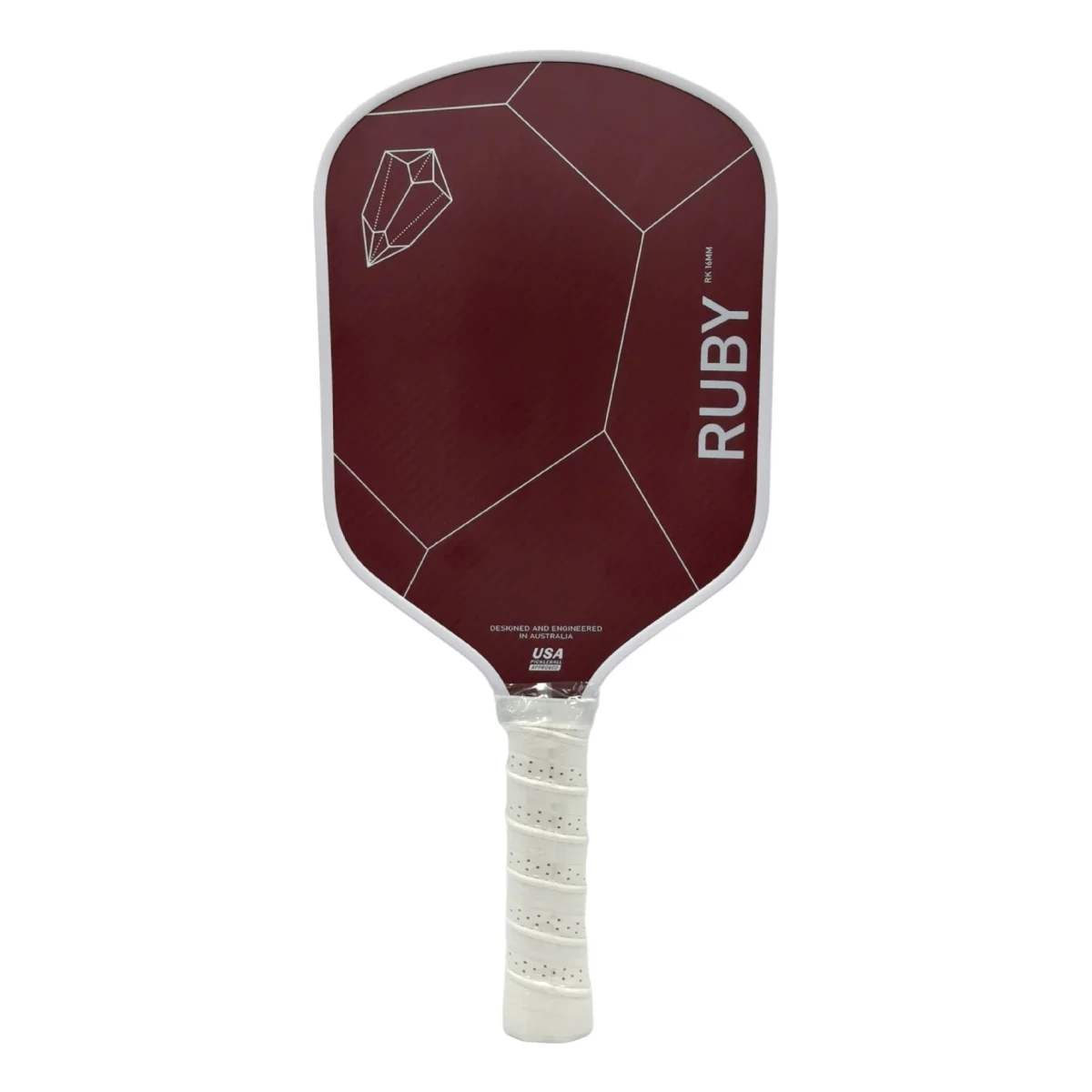 SONGIY Rakietka do Pickleballa Kevlar Włókno Węglowe Termoformowana Jednoczęściowa Powierzchnia Teksturowana Spin z Piankową Ochroną Krawędzi Zatwierdzona przez USAPA