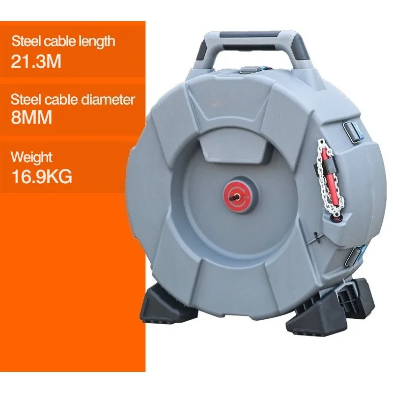 Drain Tool Heavy Duty Flexible Cable Pipe Clog Tool Reliable Flexible Shaft