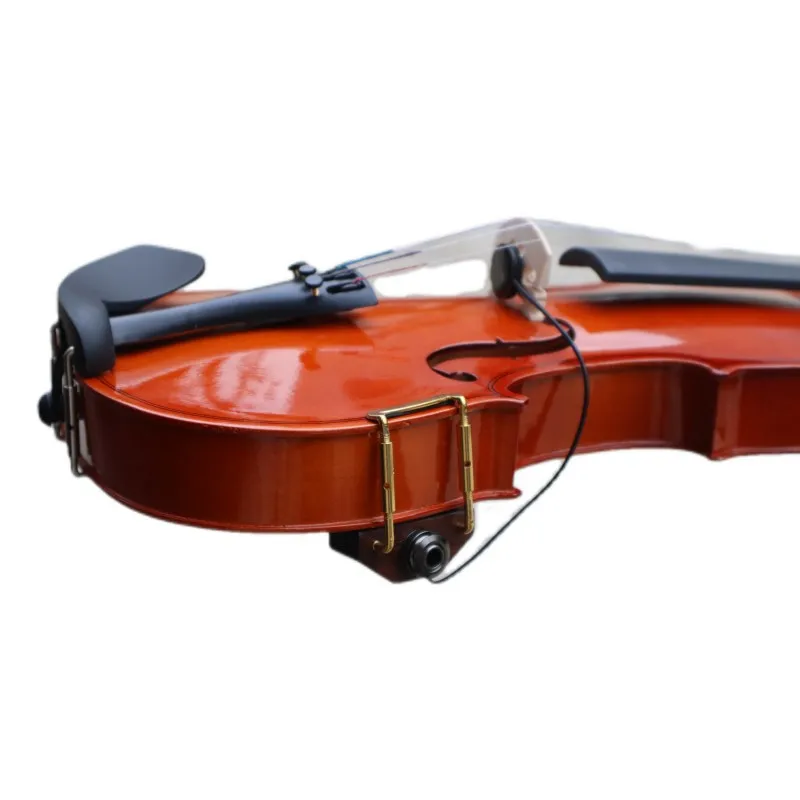 

Violin pickup noise-free wood
