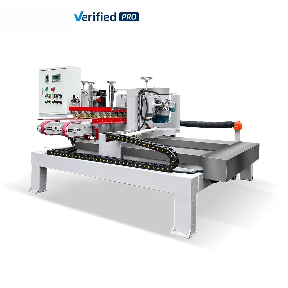 Hongyi High-Accuracy PLC Core Stone Cladding Slotting Machine with 30MM Thickness