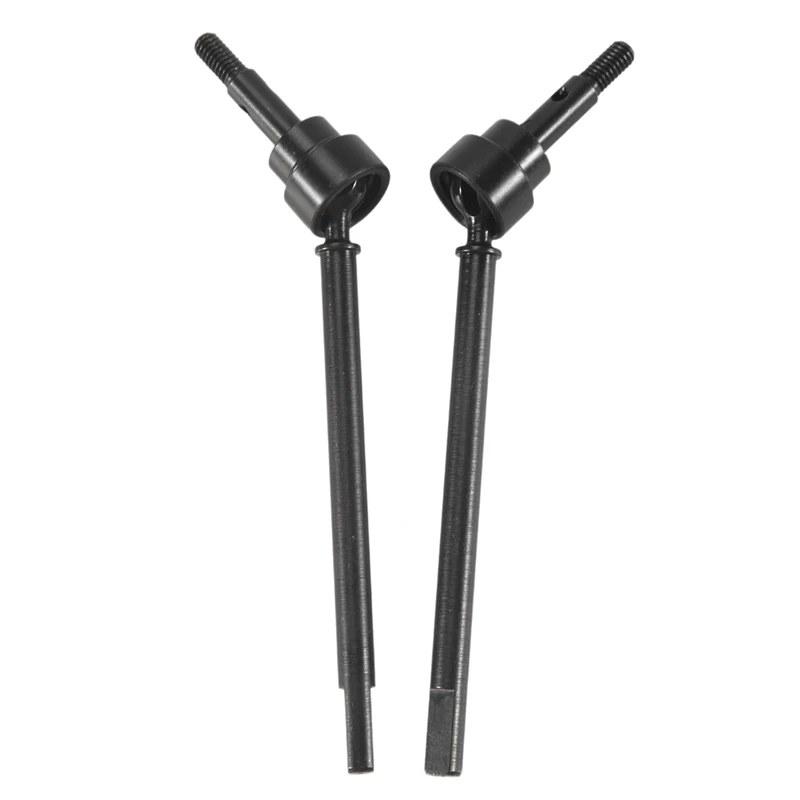 RC 2 ชิ้นโลหะด้านหน้าเพลาขับ CVD สําหรับ EX86100 86100 86110 FTX5579 1/10 RC Crawler รถอะไหล่อัพเกรดอุปกรณ์เสริม