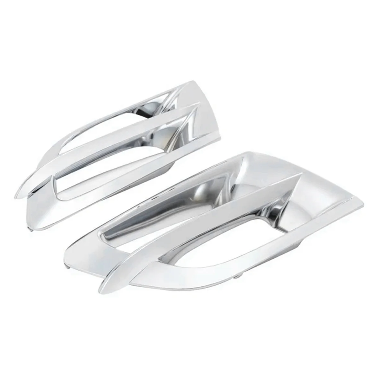 

Ingenious Motorcycle Moto Chrome Left Right Fairing Accent Grilles for Honda Goldwing GL1800 2001-2011 Durable