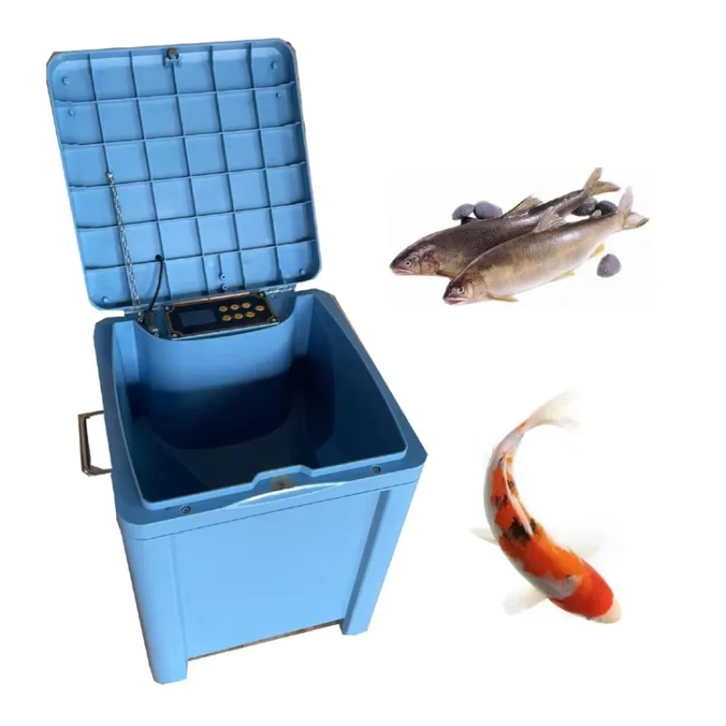 

Automatic Solar Fish Ponds Feeder Machine in Aquaculture for Commercial Equipment
