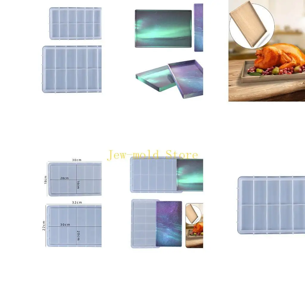 

C71B Групповая литья эпоксидная плесени поднос для штуковины