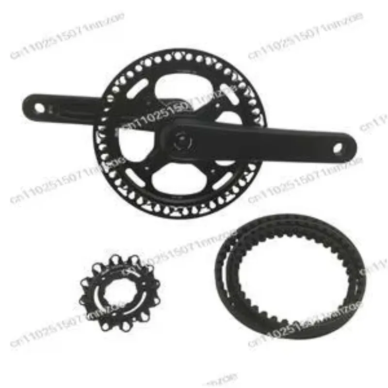 Belt Drive Bicycle Sprocket BCD 104mm Pulley Rubber Electric Bike Accessories Belt Drive System