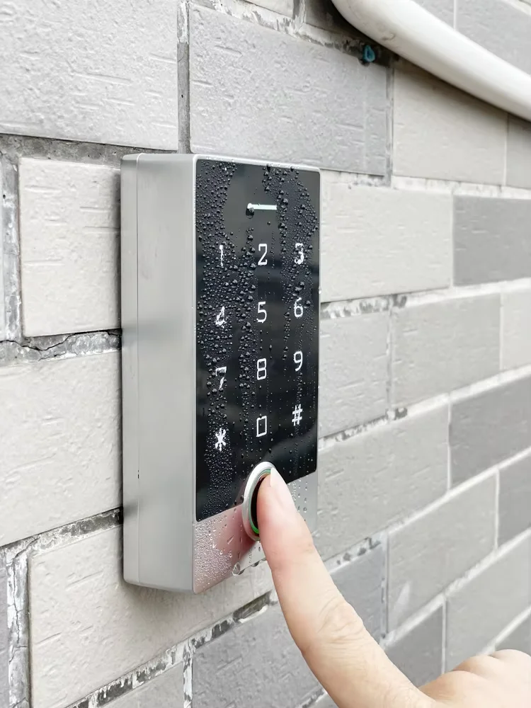 Tuya APP Access Control System Wasserdichte Fingerprint Access Controller Metall RFID Karte Tastatur WIFI