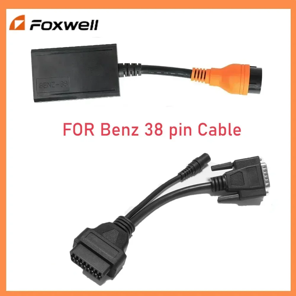 A++ Foxwell PARA Benz 38 pines y Cable de extensión para escáner multisistema Foxwell NT510 NT520 NT530 PRO
