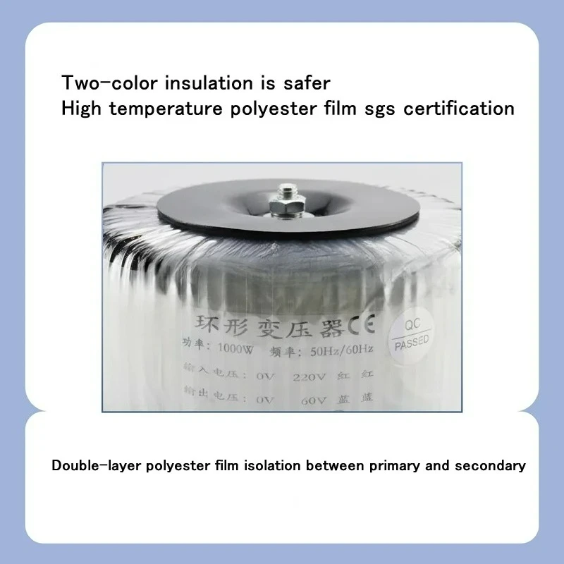 400W 220V to 12V-80V Toroidal transformer, power amplifier power transformer or for stepper motor