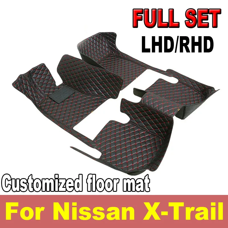 

Автомобильный коврик для Nissan X-Trail T30 2001 ~ 2007 Кожаный коврик с защитой от грязи, аксессуары для автомобильных ковриков, напольные автомобильные аксессуары