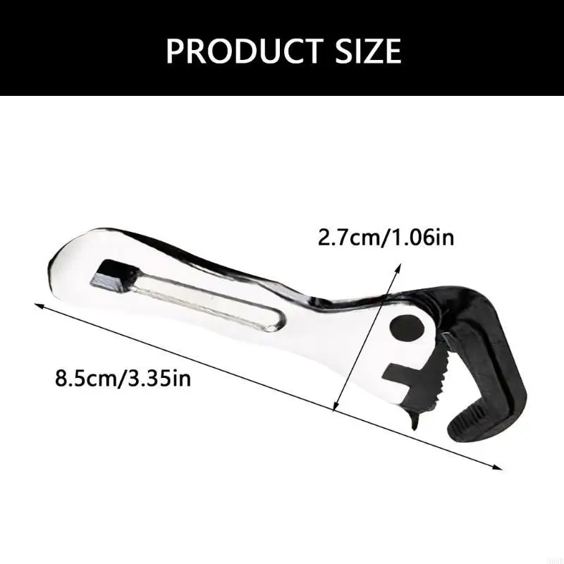 Lightweight Miniature Rough Wrench Universal Fit For Efficient Use In Narrow Work Environment Precise Work In Small Area M68E