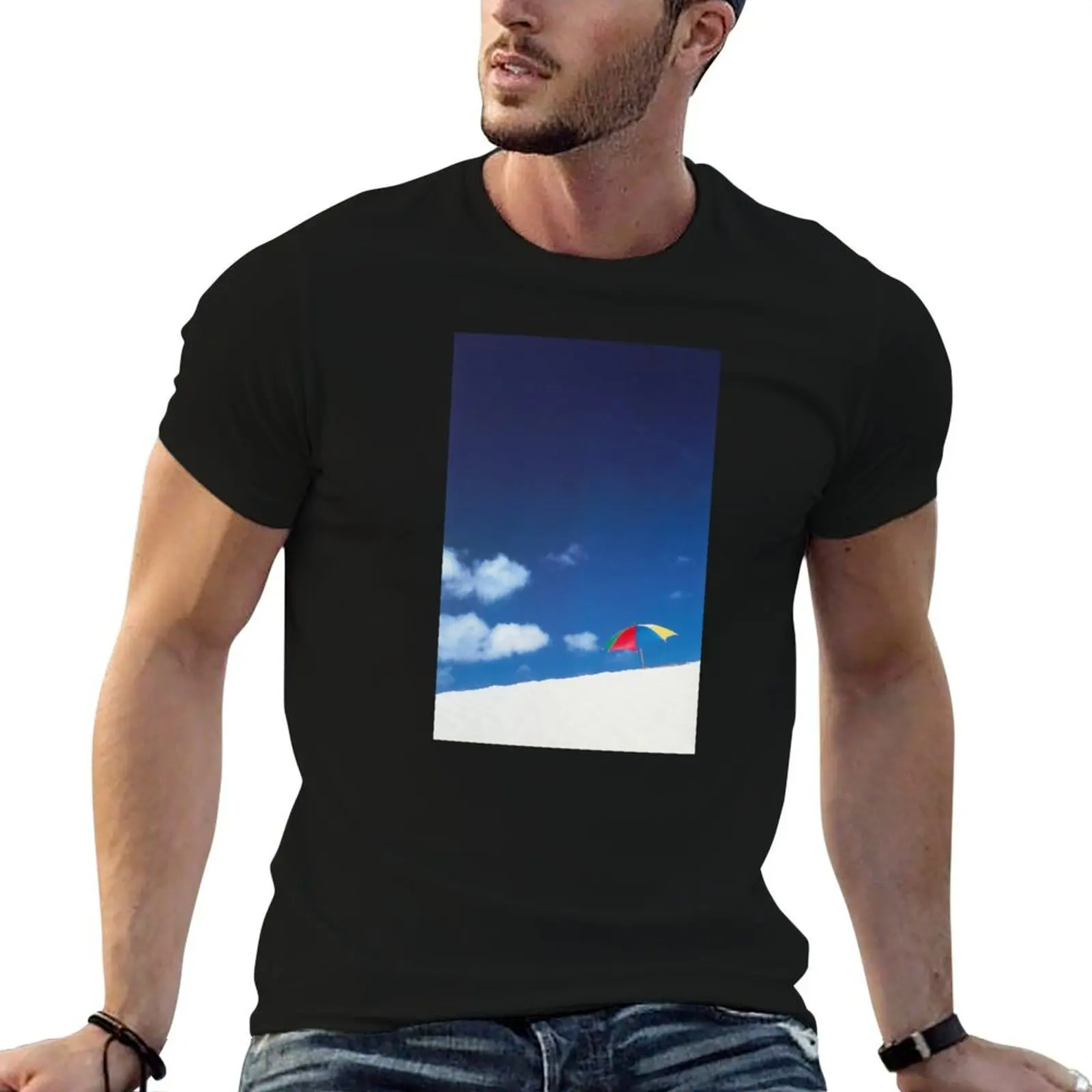 

Beach Rea: Chris t man heavy cotton T-Shirt The tshirt anime On shirt
