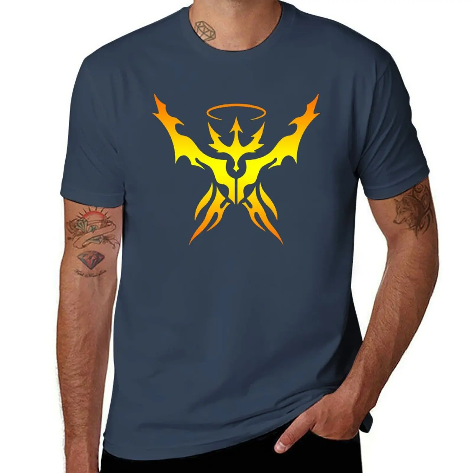 

Arknights - Laterano Logo (yellow) T-Shirt Anti-Fade Casual Tee Shirt