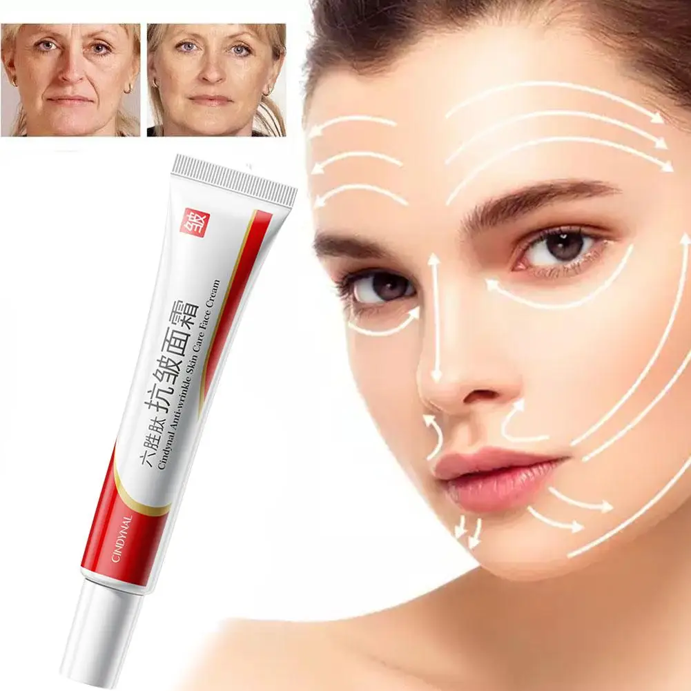 

Six Peptide Wrinkle Remove Face Cream Firming Lift Anti-Aging Fade Fine Lines Whitening Moisturizing Smooth Skin Care Products