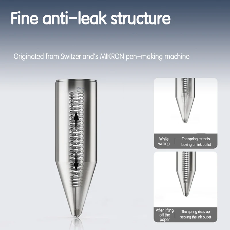 أقلام جل ديلي 12 عبوة 0.5 مم، كتابة طويلة التشغيل بطول 700 متر، حبر أسود ناعم للمدرسة والمكتب #6