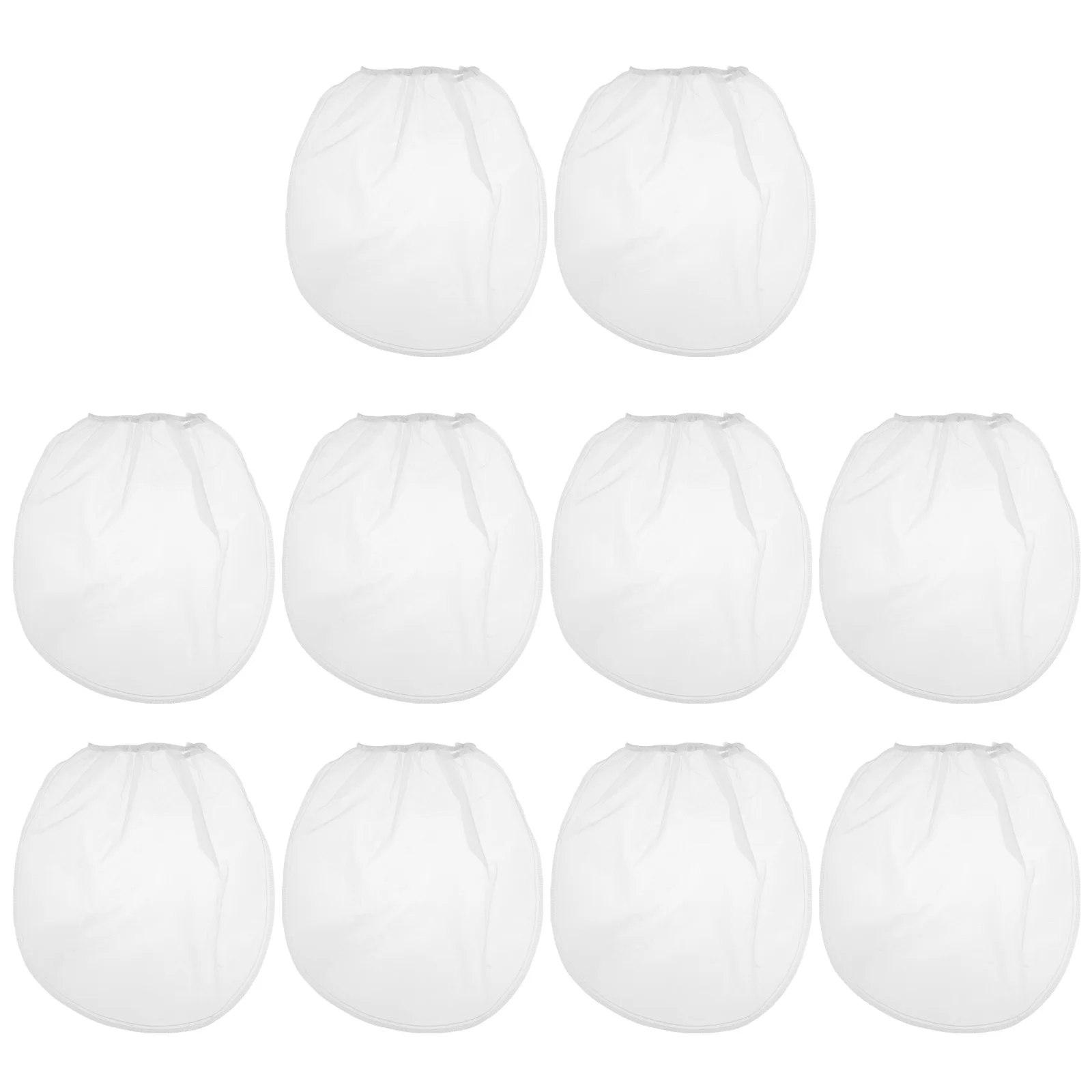 

10pcs Paint Strainer Bags 1 Gallon High Elastic Drawstring Coating Mesh Filters for Oil Paint Nylon Strainers