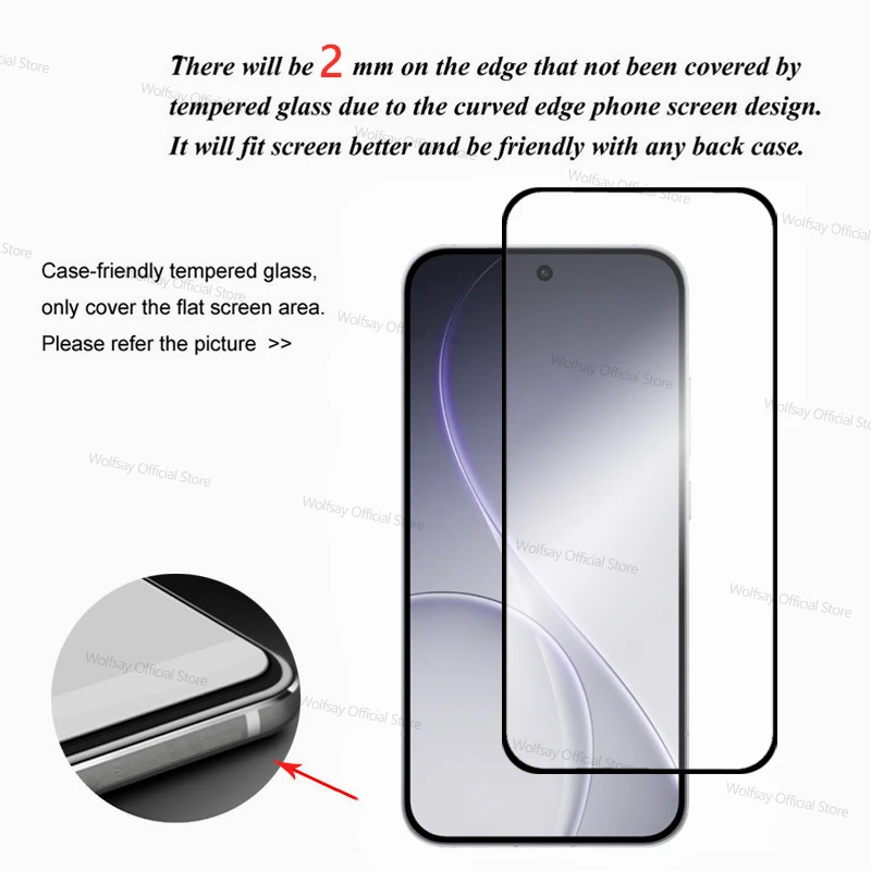 2-4 قطعة حامي الشاشة ل oppo Reno15 الصين الزجاج المقسى oppo Reno15 غطاء غراء كامل واقية الهاتف الزجاج ل oppo Reno15