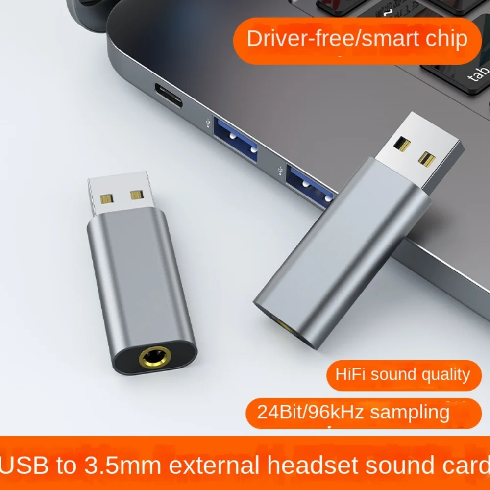 

USB-адаптер для наушников 3,5 мм, внешний стереозвук, 2 в 1, адаптер для наушников, портативный аудиоконвертер для проводной гарнитуры