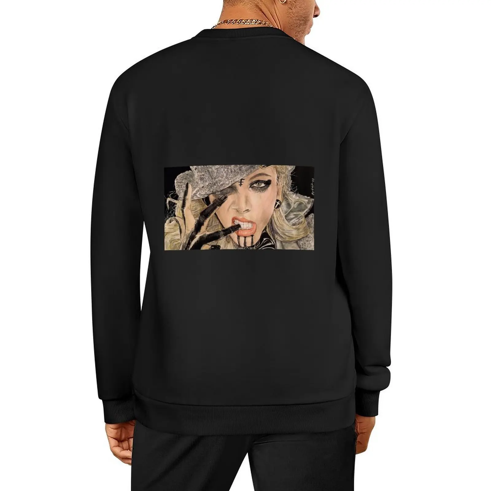 

Maria Brink Pullover men's sweat-shirt men wear korean clothes aesthetic clothing hooded sweatshirt for men
