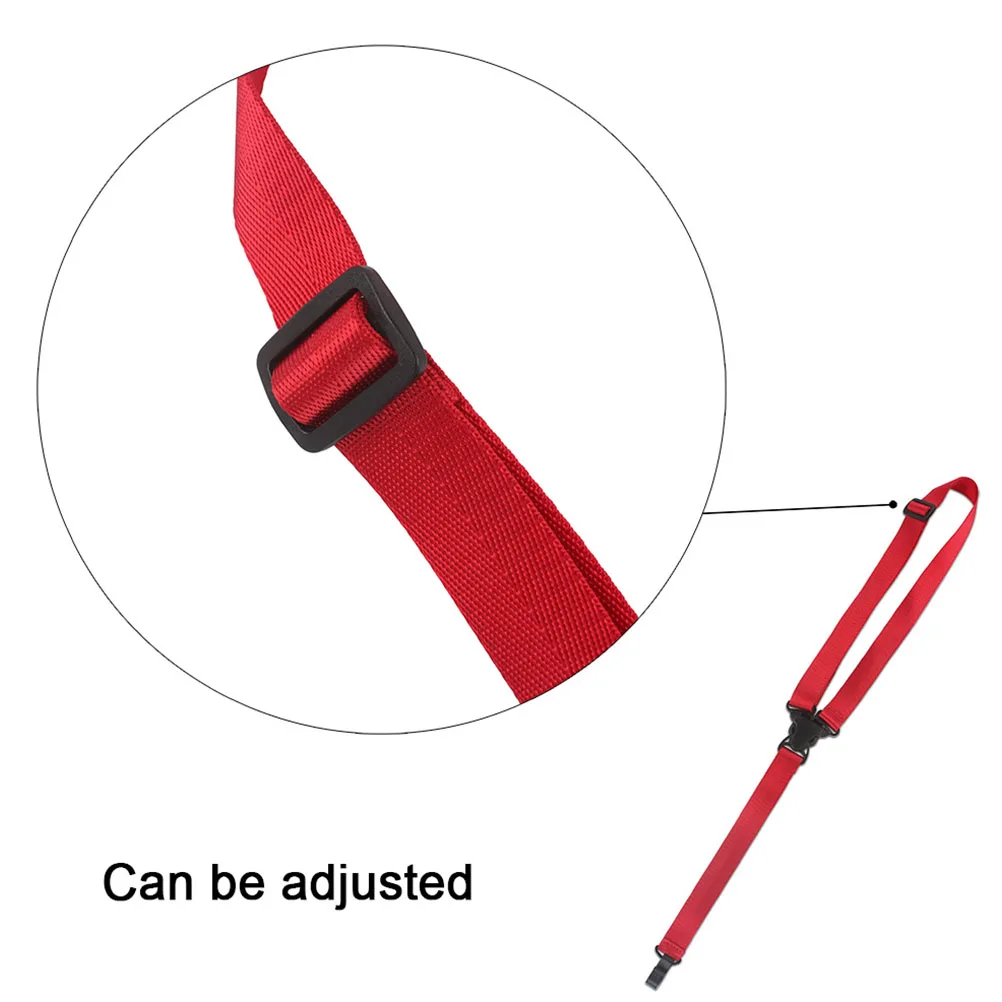 

Ukulele Neck Strap Shoulder Adult Polyester Lanyard Electric Guitar Universal with Red Accessory Instrument Accessories Child