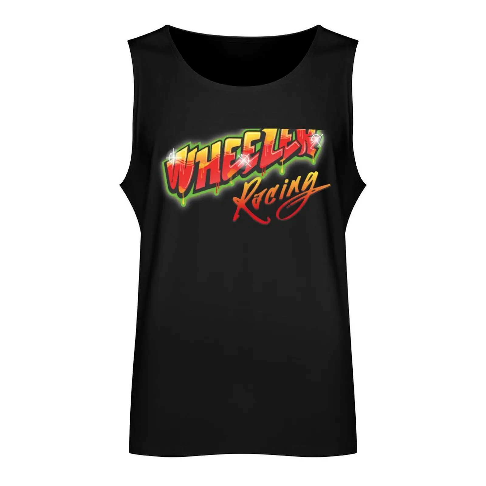 Upper Middle Bogan - Wheeler Racing 1 Tank Top Men sleeveless tee sleeveless sports vest mens gym clothes