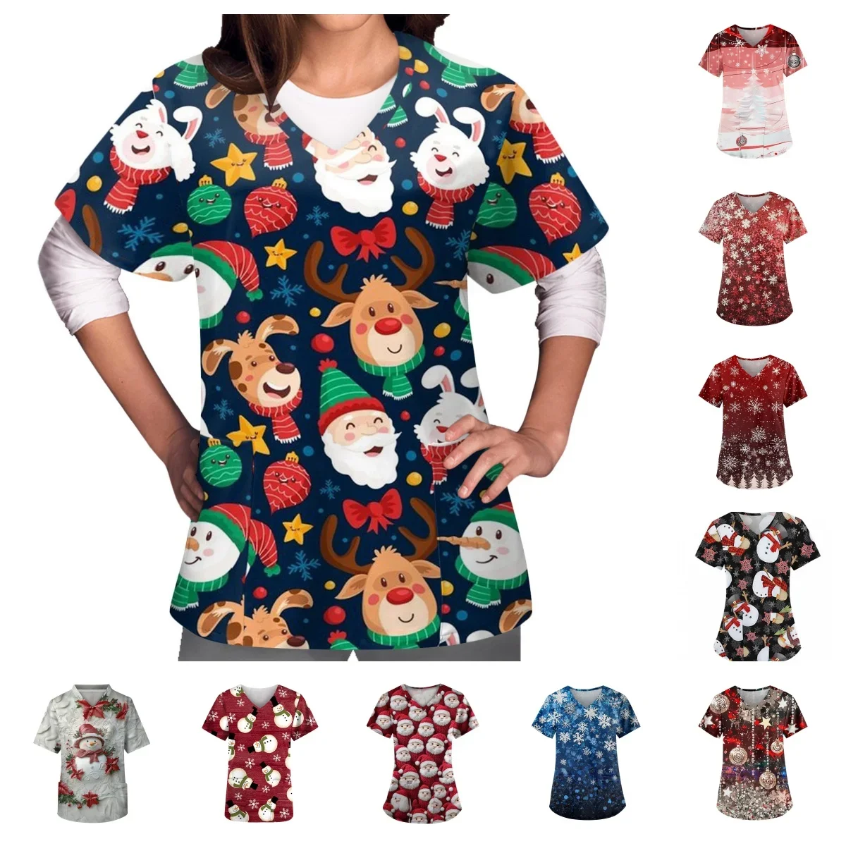 

Purchase adult clothing s-3xlwith detailed description and size chart for V clothing and workwear