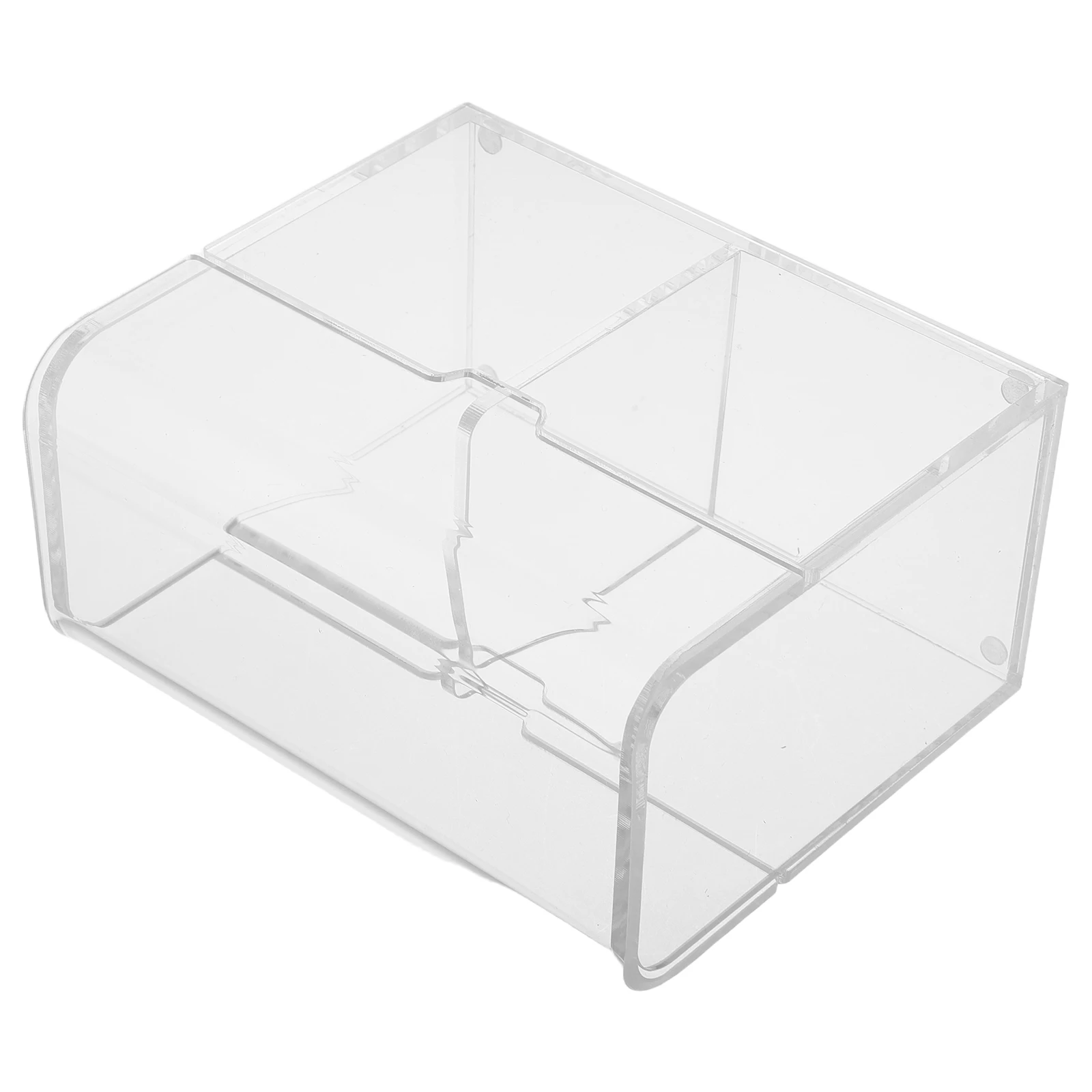 

Story Card Storage Box Clear Acrylic Case Large Capacity Child Organiser Transparent Display Container Plastic Card Holder
