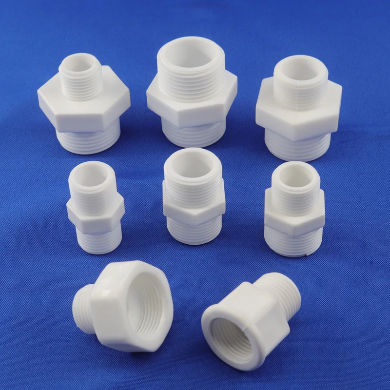 5~100pcs POM Plastic Connector Inner Thread to Outer ThreadConnectorReducerConnector with ExternalThreadHighTemperatureResistant