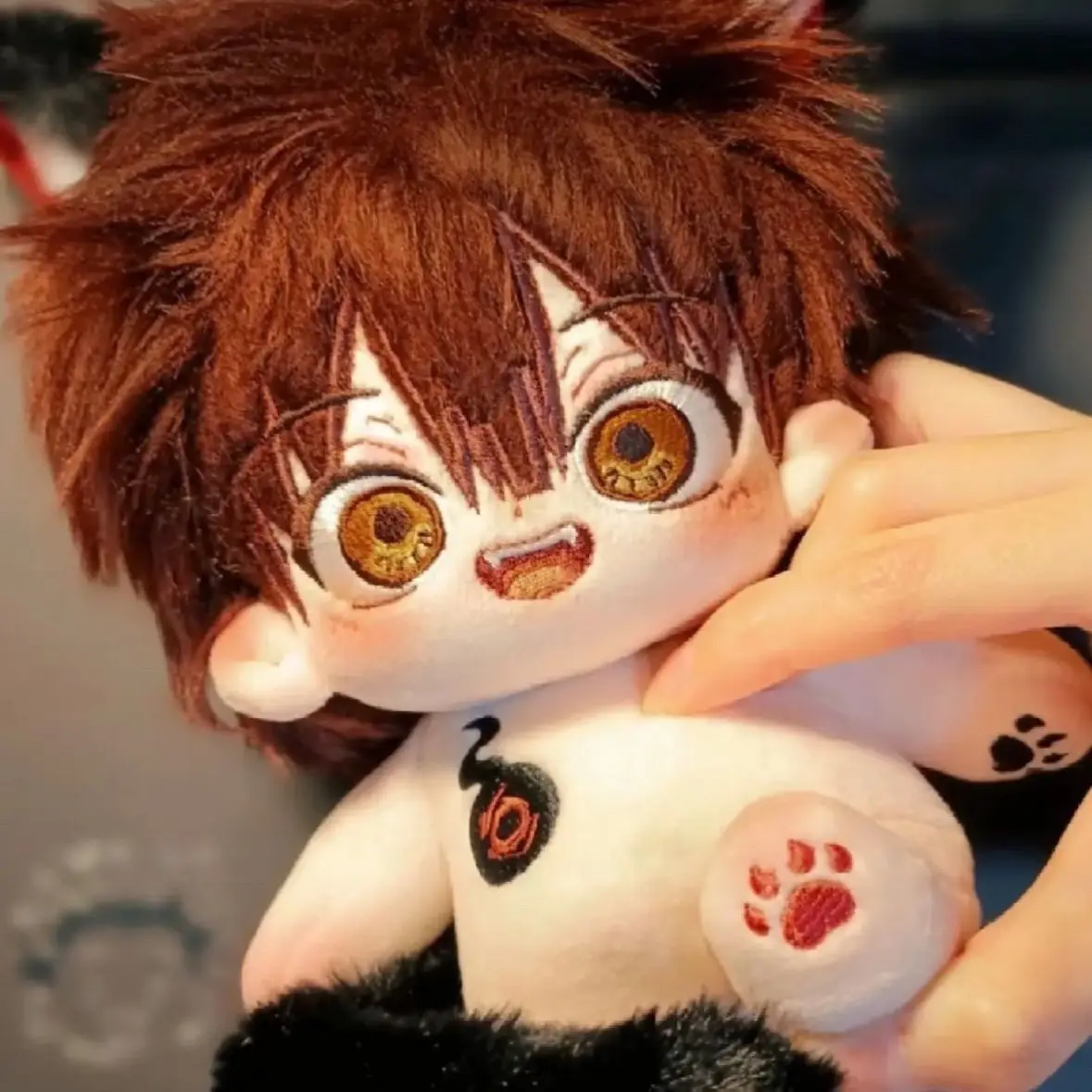 20cm Anime Toilet-bound Hanako-kun Yugi Tsukasa Attribute Plush Doll Cosplay Dress Up Cotton Doll Body Stuffed Toy Birthday Gift