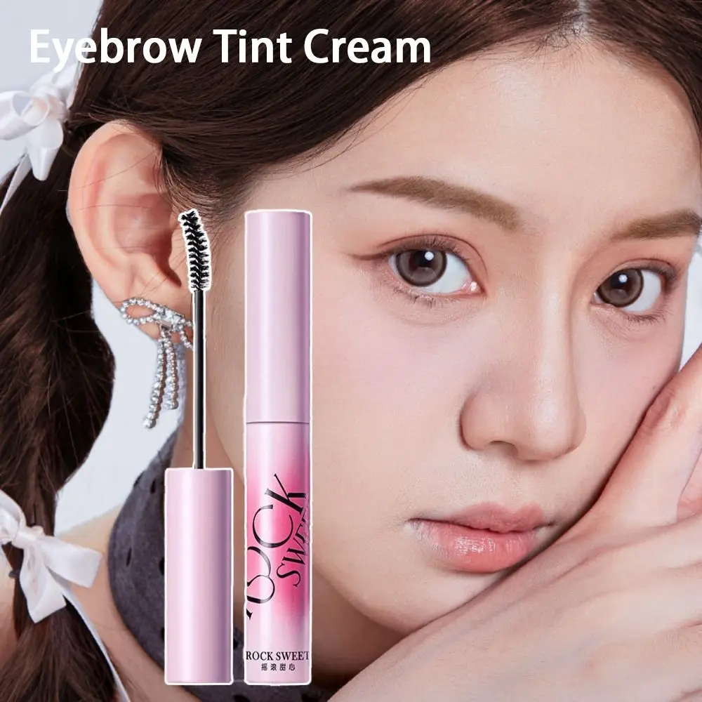 Enhancers Waterproof Eyebrow Tint Cream Long Lasting Smooth Fluff Eyebrow Mascara Cream Quick Drying Eyebrow Dye Beauty Tools