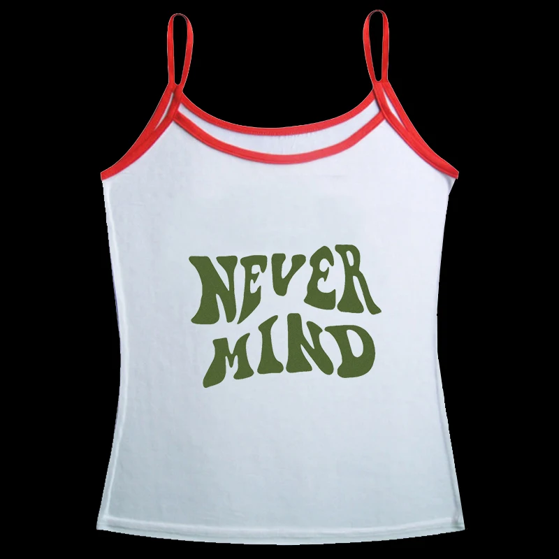 2025 Spring/Summer New European and American Y2K Sexy Temperament Women's T-shirt Gothic Printed Pattern Two Piece Set Strap