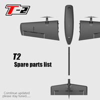 T2 CRUZA Spare Parts List Fuselage Wings accessories bag Vertical tail Horizontal tail parts Hatch parts bag Motor mount
