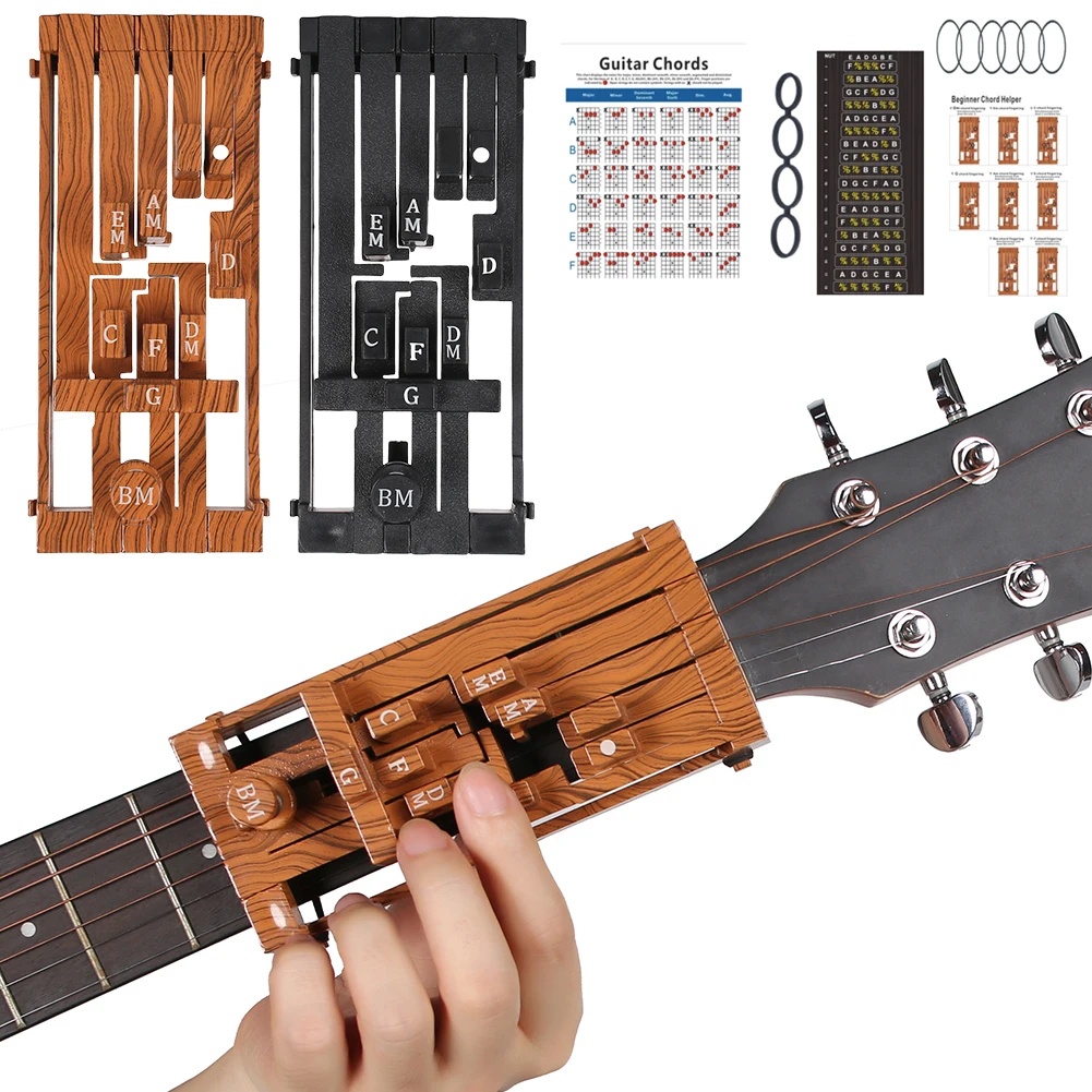 Guitar Trainer Guitar Learning System Classical Guitar Chords Tool Part Practical Teaching Musical Lover Guitar Chord Presser