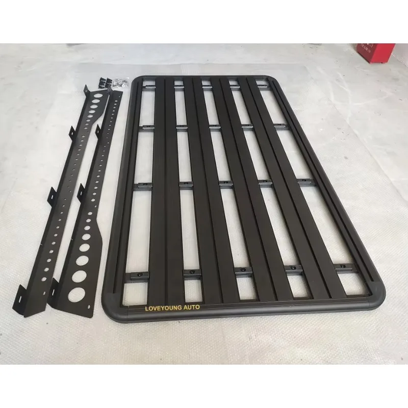 

Высококачественный багажник на крышу с алюминиевым профилем для LC 300, корзина на крышу, багажник для автомобилей